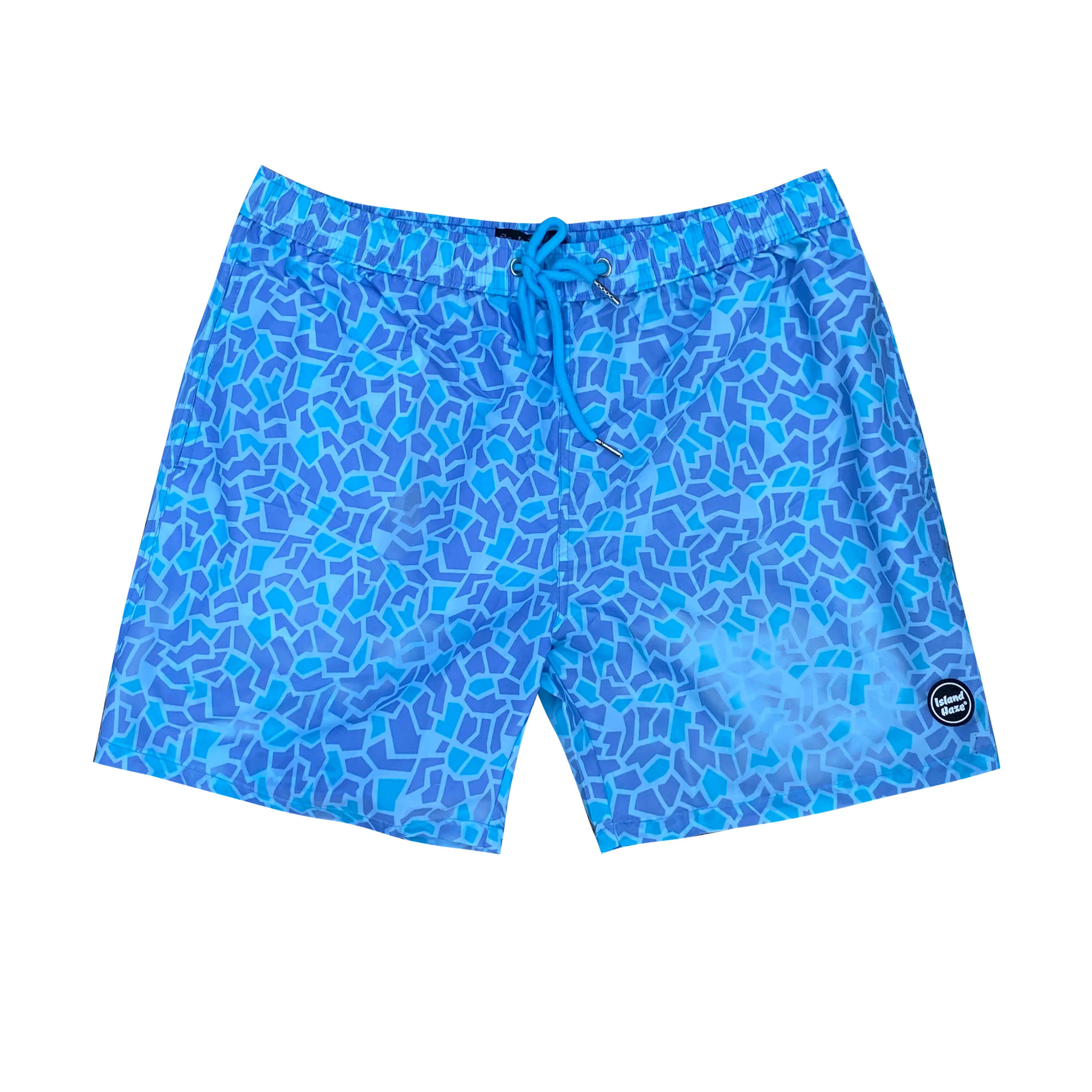 Men's 6 inch Color Changing Swim Trunks-Spotted patternš„Summer Saleš„ sold by IslandHaze
