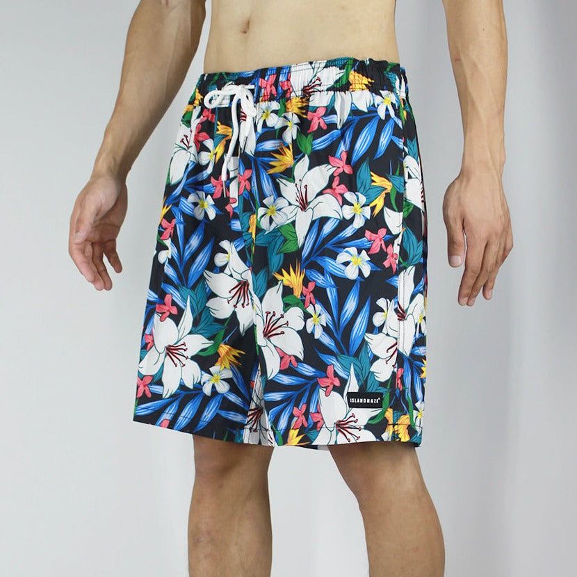 Men's 6'' Stretch Printed Volley Swim Trunks XXL-FLOWERLIA sold by IslandHaze product image thumbnail 3