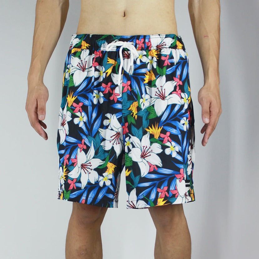 Men's 6'' Stretch Printed Volley Swim Trunks XXL-FLOWERLIA sold by IslandHaze product image thumbnail 2