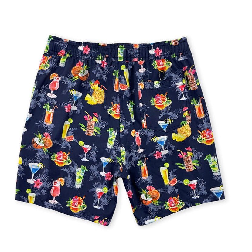 Men's 6'' Stretch Printed Volley Swim Trunks-Fiesta sold by IslandHaze product image thumbnail 2