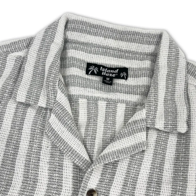 Men's Textured Stripe S/S Woven Shirts (MS724720) sold by IslandHaze product image thumbnail 2