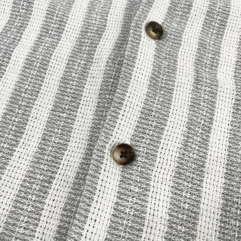 Men's Textured Stripe S/S Woven Shirts (MS724720) sold by IslandHaze product image thumbnail 3