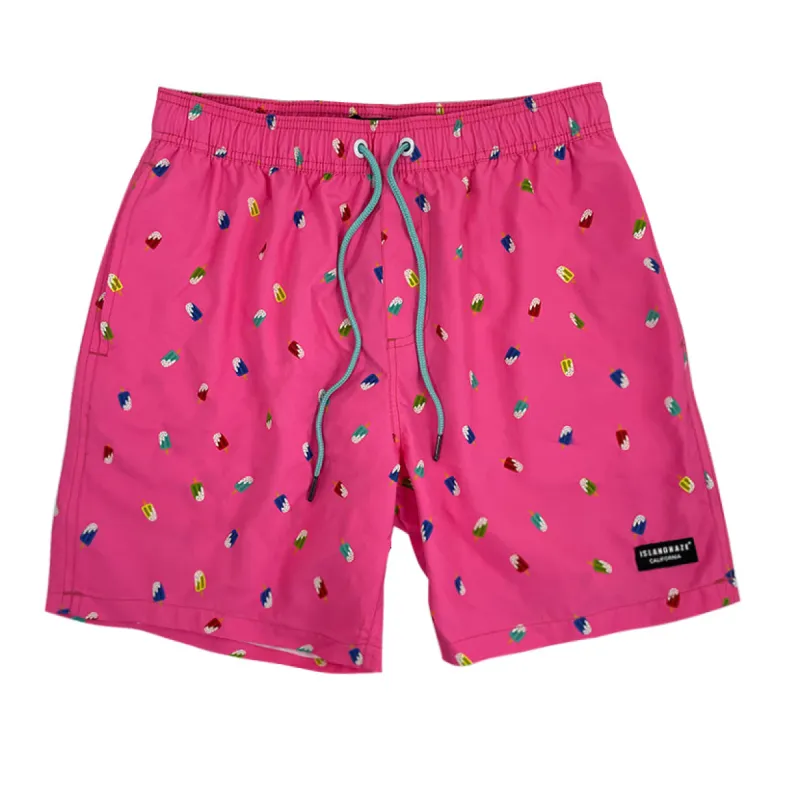 6“ Stretch Printed Volley Shorts POPSICLES sold by IslandHaze