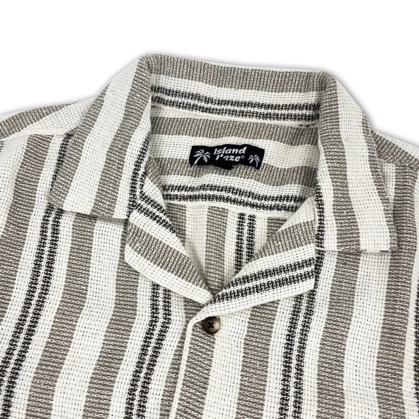 Men's Textured Stripe S/S Woven Shirts (MS724717) sold by IslandHaze product image thumbnail 2