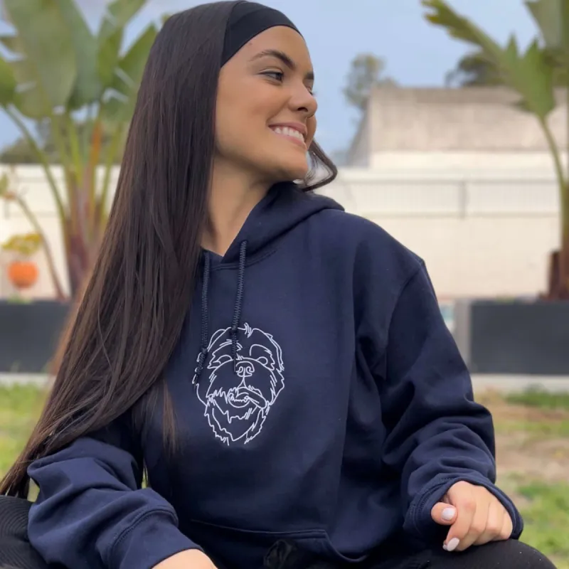 Custom Embroidered Hoodie sold by IslandHaze