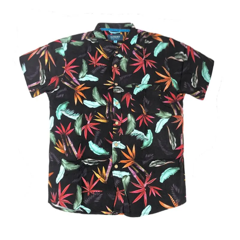 Hawaiian Shirt Tropical Feather Flower Shirt made by IslandHaze
