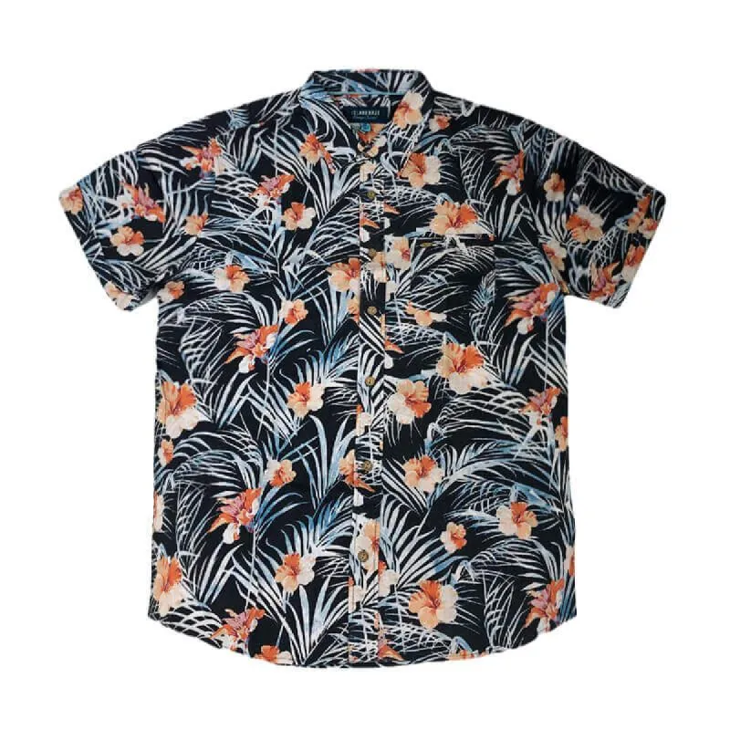 Hawaiian Shirt Tropical Booming Flower Shirt sold by IslandHaze