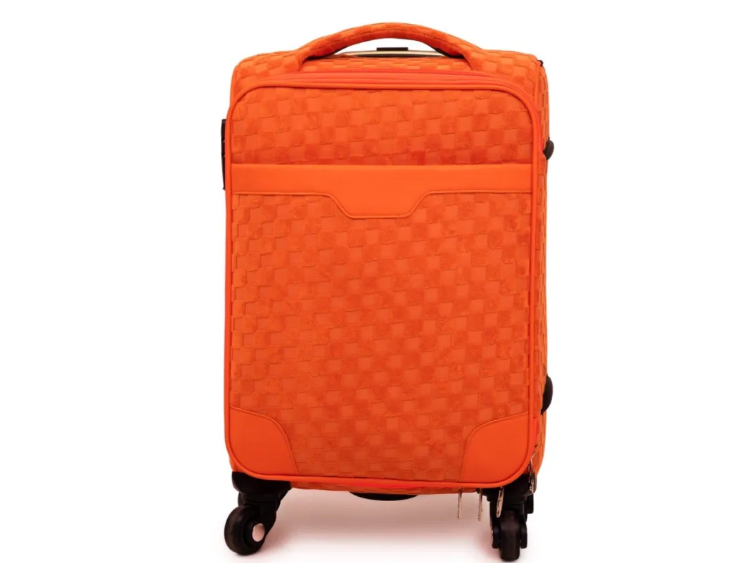 Can't Check Me Suitcase Orange sold by Shane Justin