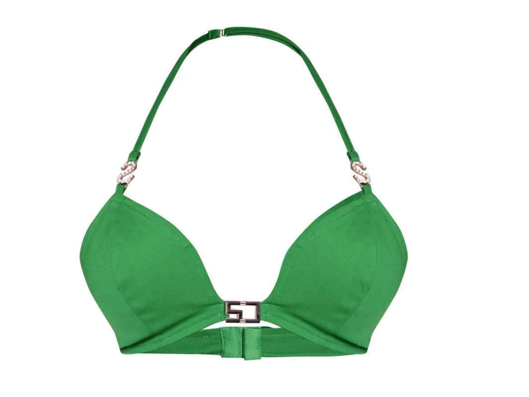 No Games Green Bra sold by Shane Justin