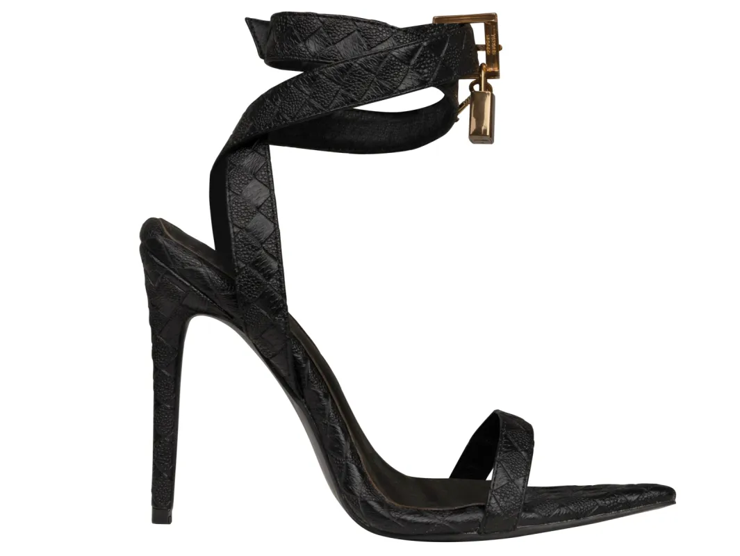 Lock It Heel Black sold by Shane Justin