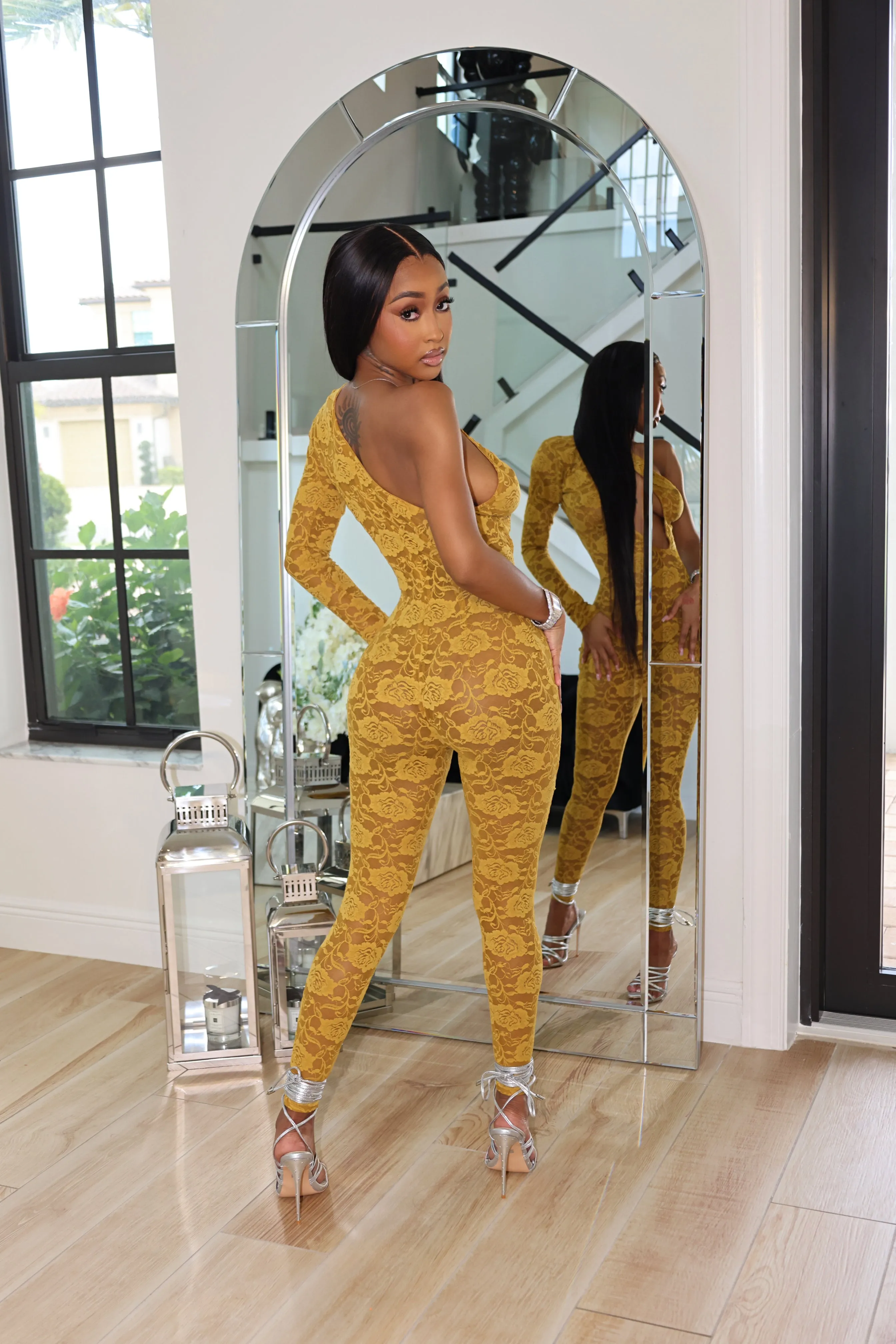 Coco Jumpsuit Yellow sold by Shane Justin product image thumbnail 3