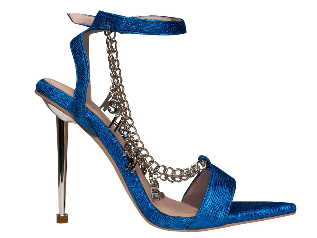 Fish Scale Heels Blue sold by Shane Justin