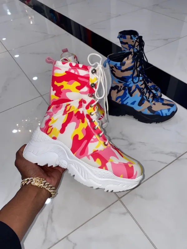 Camo Boots sold by Shane Justin