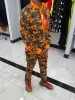 Battle Drip Orange Pants sold by Shane Justin