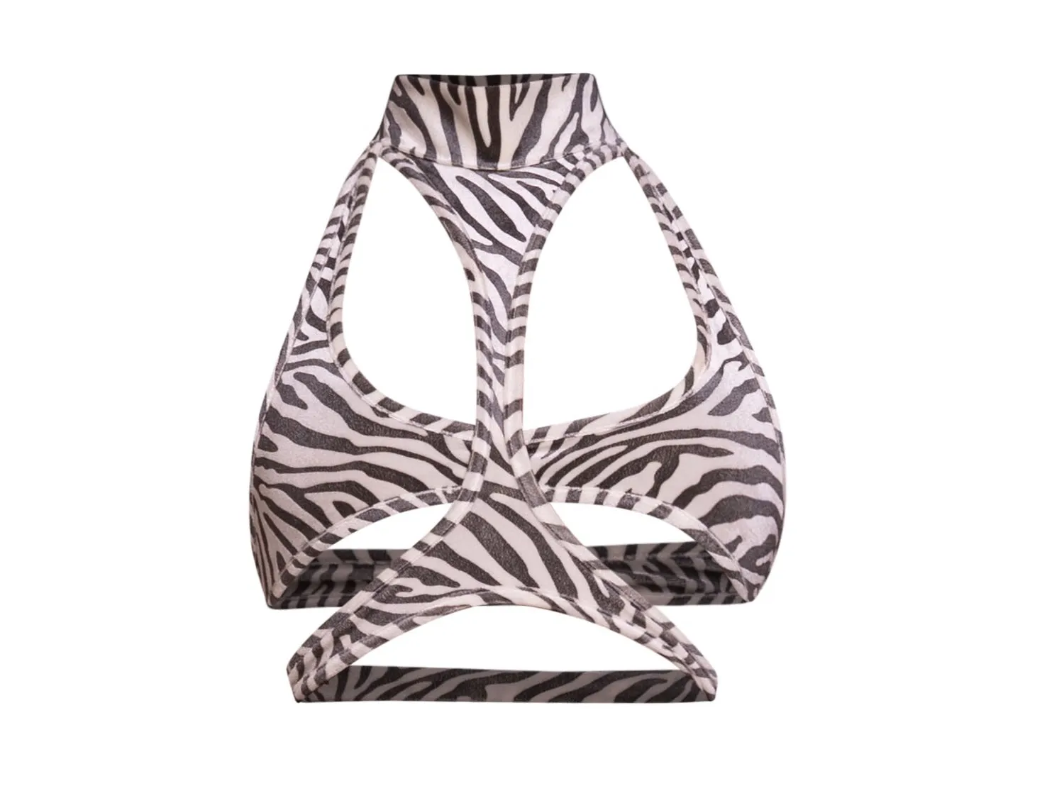 Wild Out Zebra Top sold by Shane Justin product image thumbnail 4
