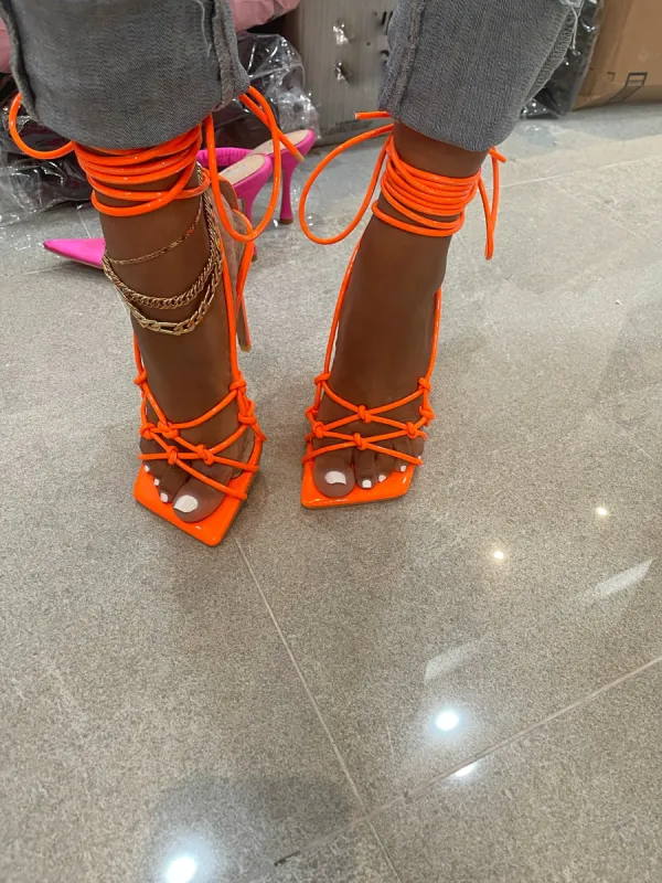 Sole Ties Orange sold by Shane Justin