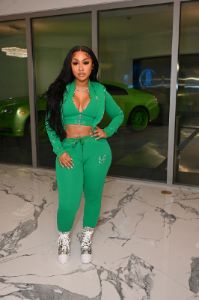 Triple Threat Green Joggers sold by Shane Justin