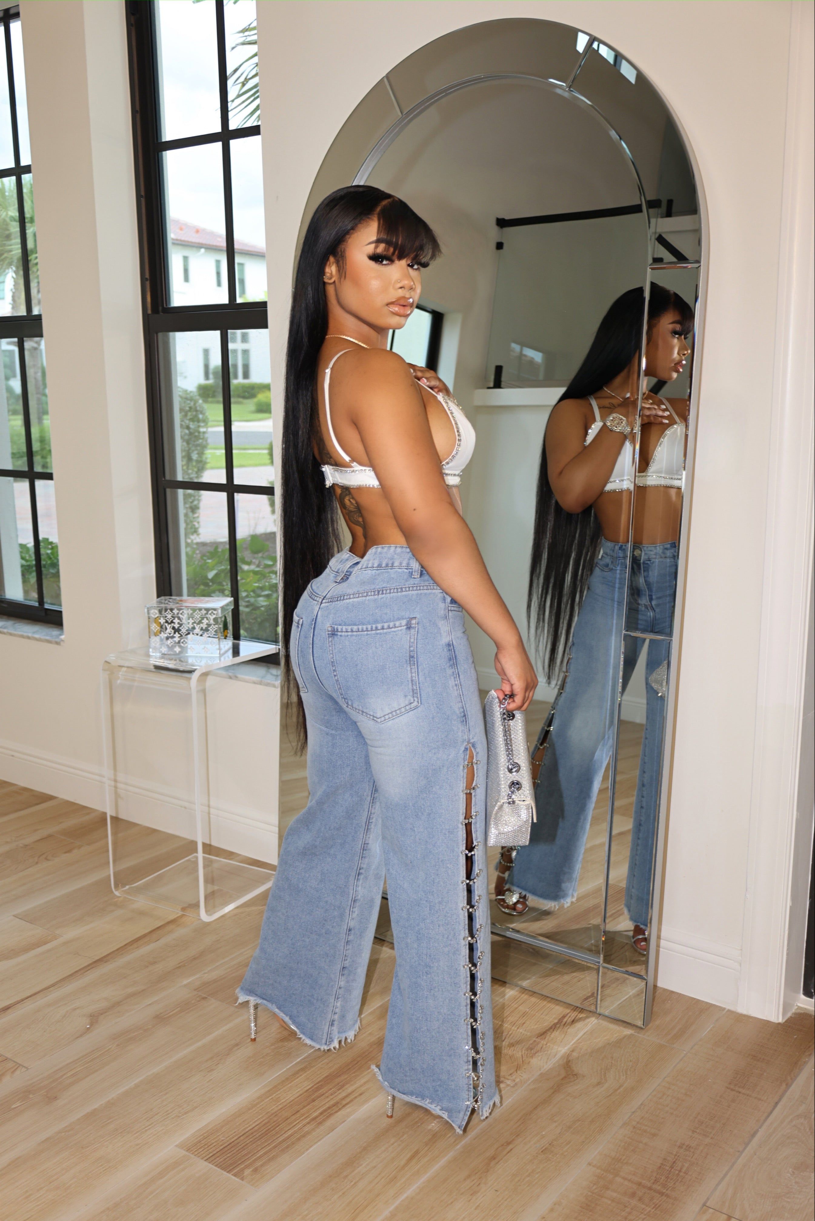 Crystal Link Denim sold by Shane Justin product image thumbnail 5