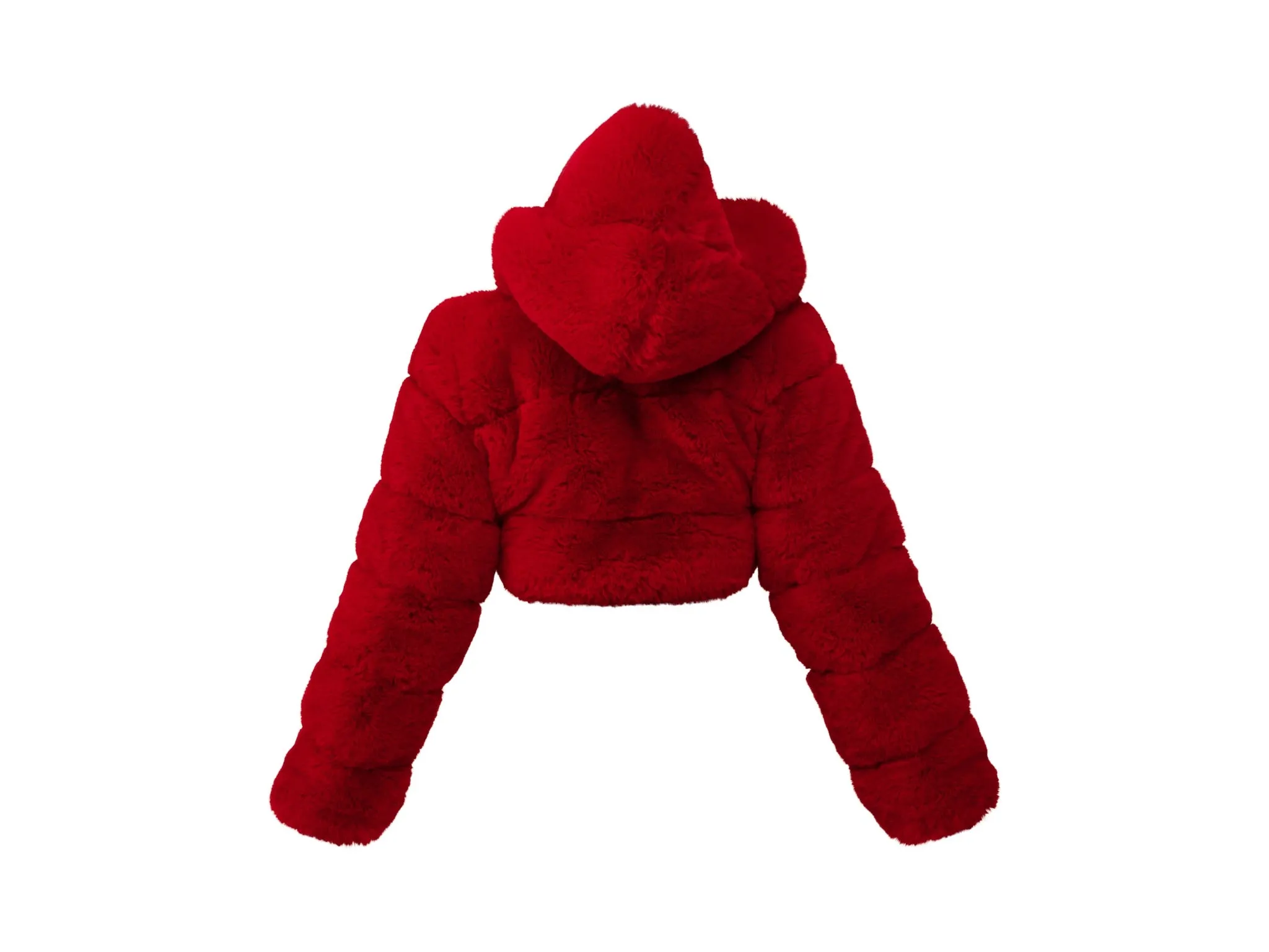 Rich Bish Cropped Fur Red sold by Shane Justin product image thumbnail 3