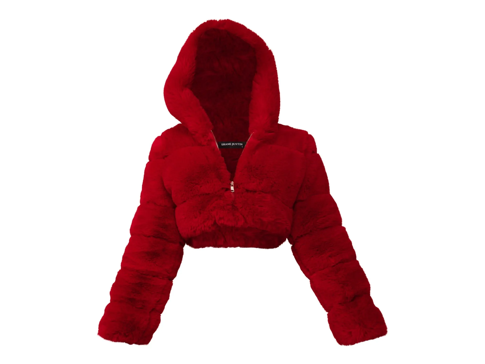 Rich Bish Cropped Fur Red sold by Shane Justin product image thumbnail 2