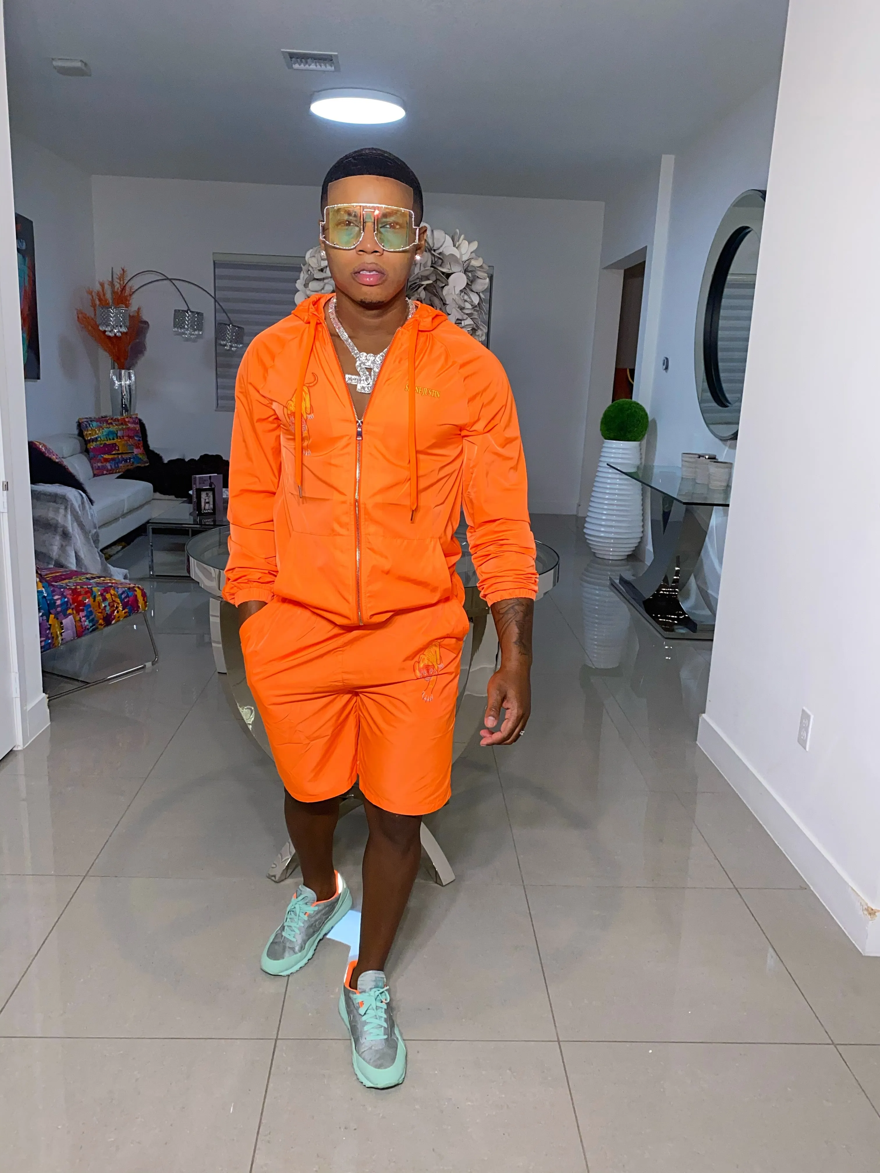 Eye of the Tiger Jacket Orange sold by Shane Justin product image thumbnail 4