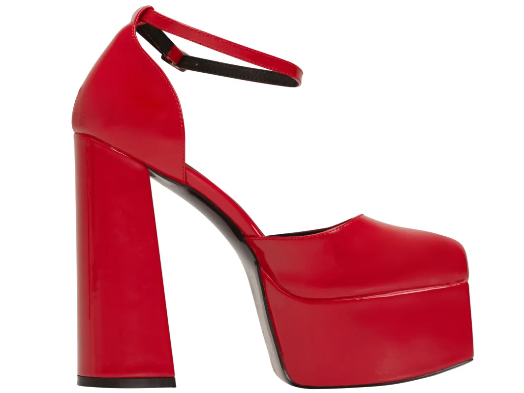 Vintage Platforms Red sold by Shane Justin