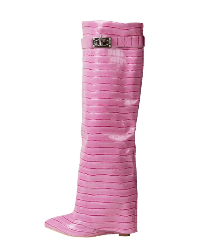 Belvedere Boots Pink sold by Shane Justin