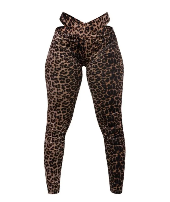 Wild Out Leopard Pants sold by Shane Justin