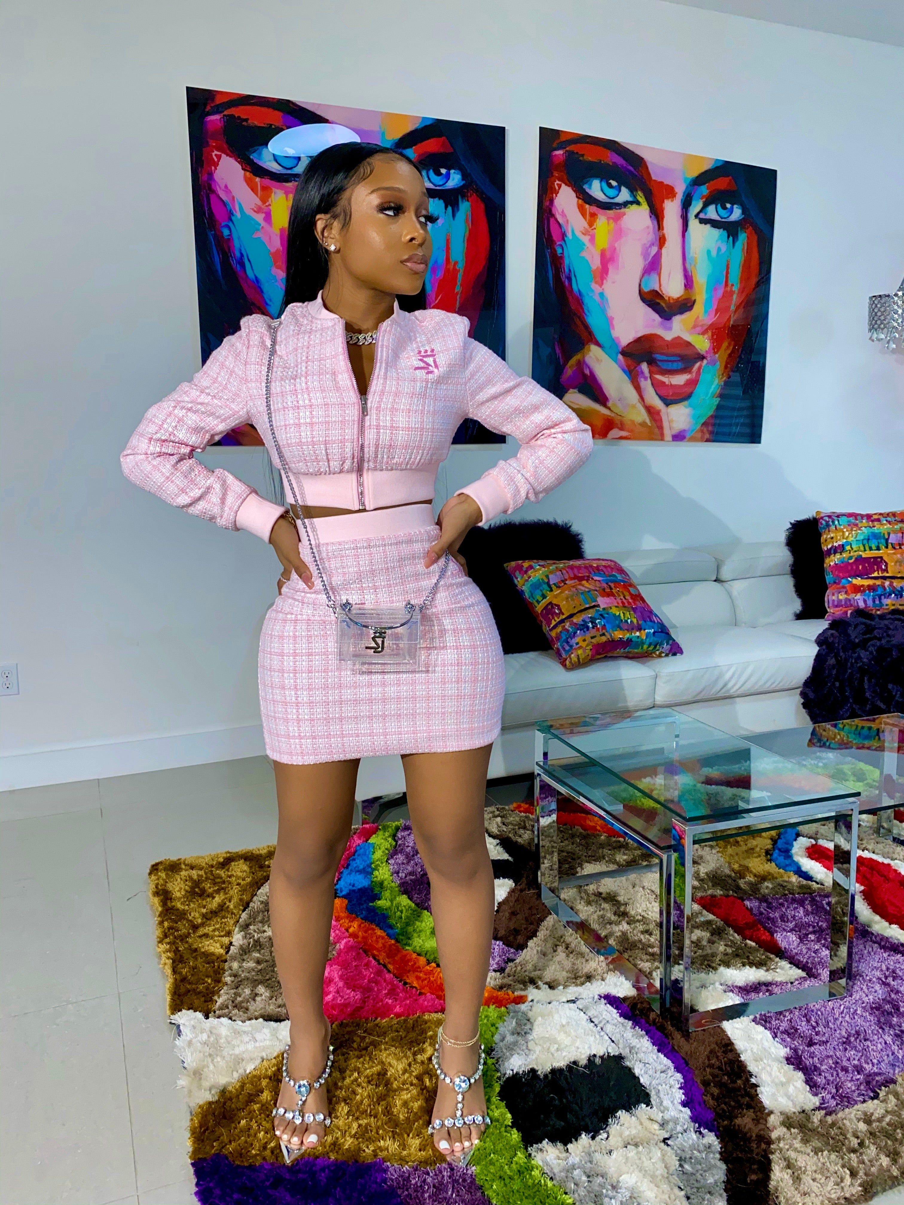 Fashion girl Pink Jacket sold by Shane Justin