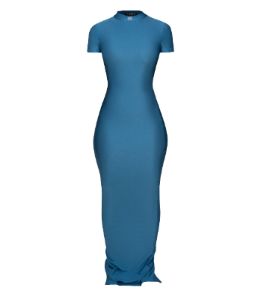 Silhouette Maxi Dress Blue sold by Shane Justin