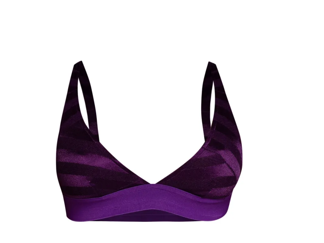 Miss Thang Purple Mesh Bra and Panties sold by Shane Justin