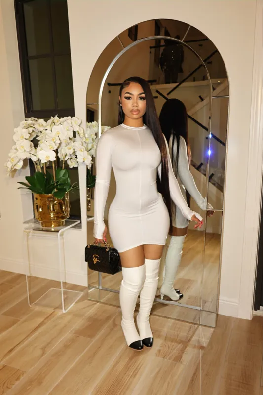 Compressed Dress White sold by Shane Justin