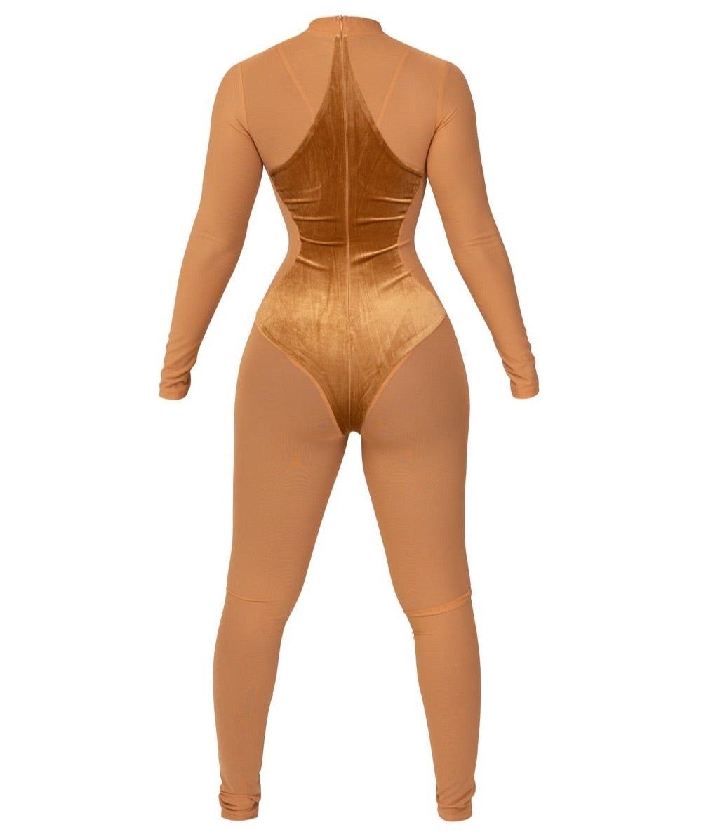 Crown Me Jumpsuit Gold sold by Shane Justin product image thumbnail 2