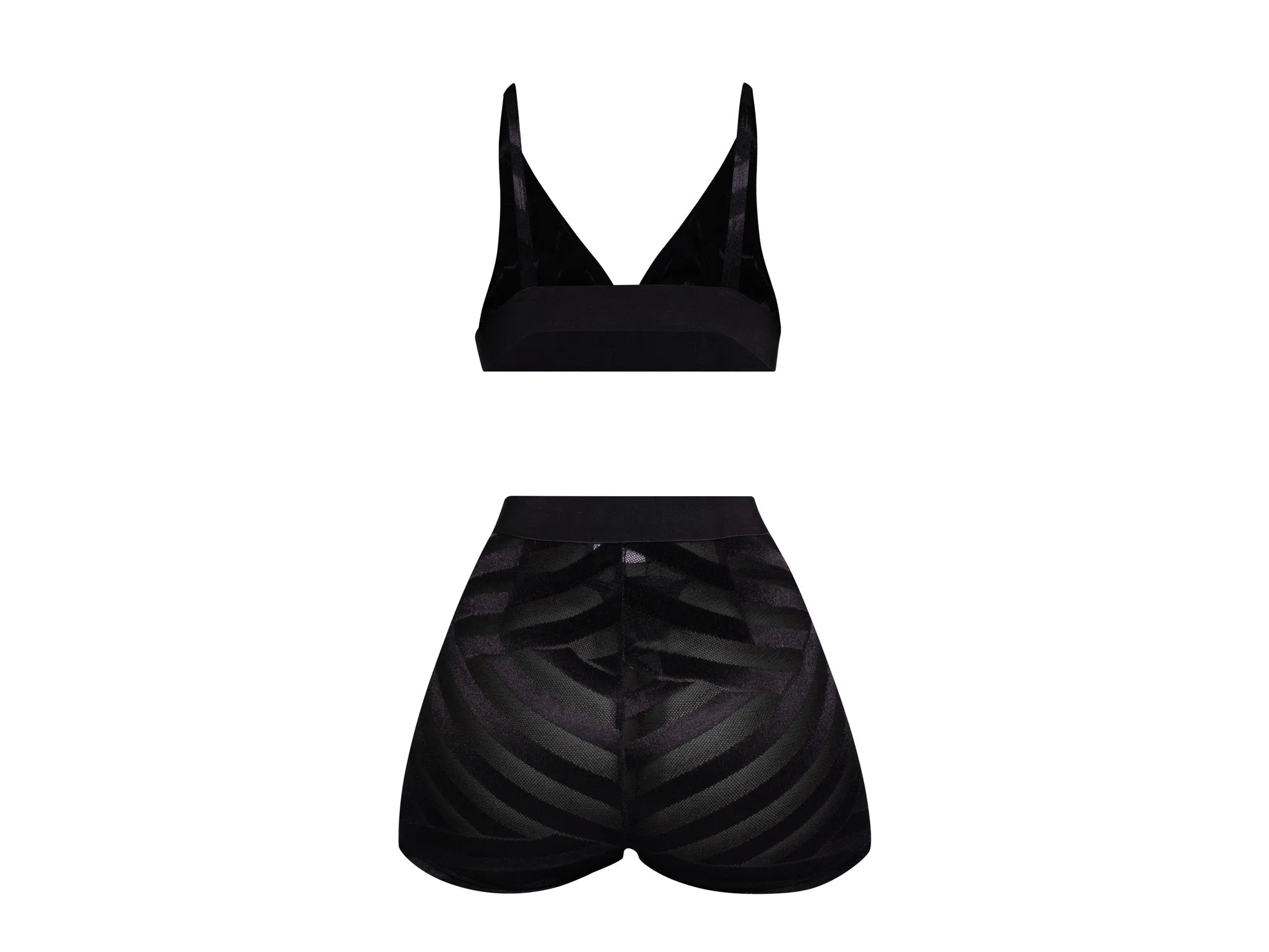 Miss Thang Black Mesh Bra and Panties sold by Shane Justin product image thumbnail 4