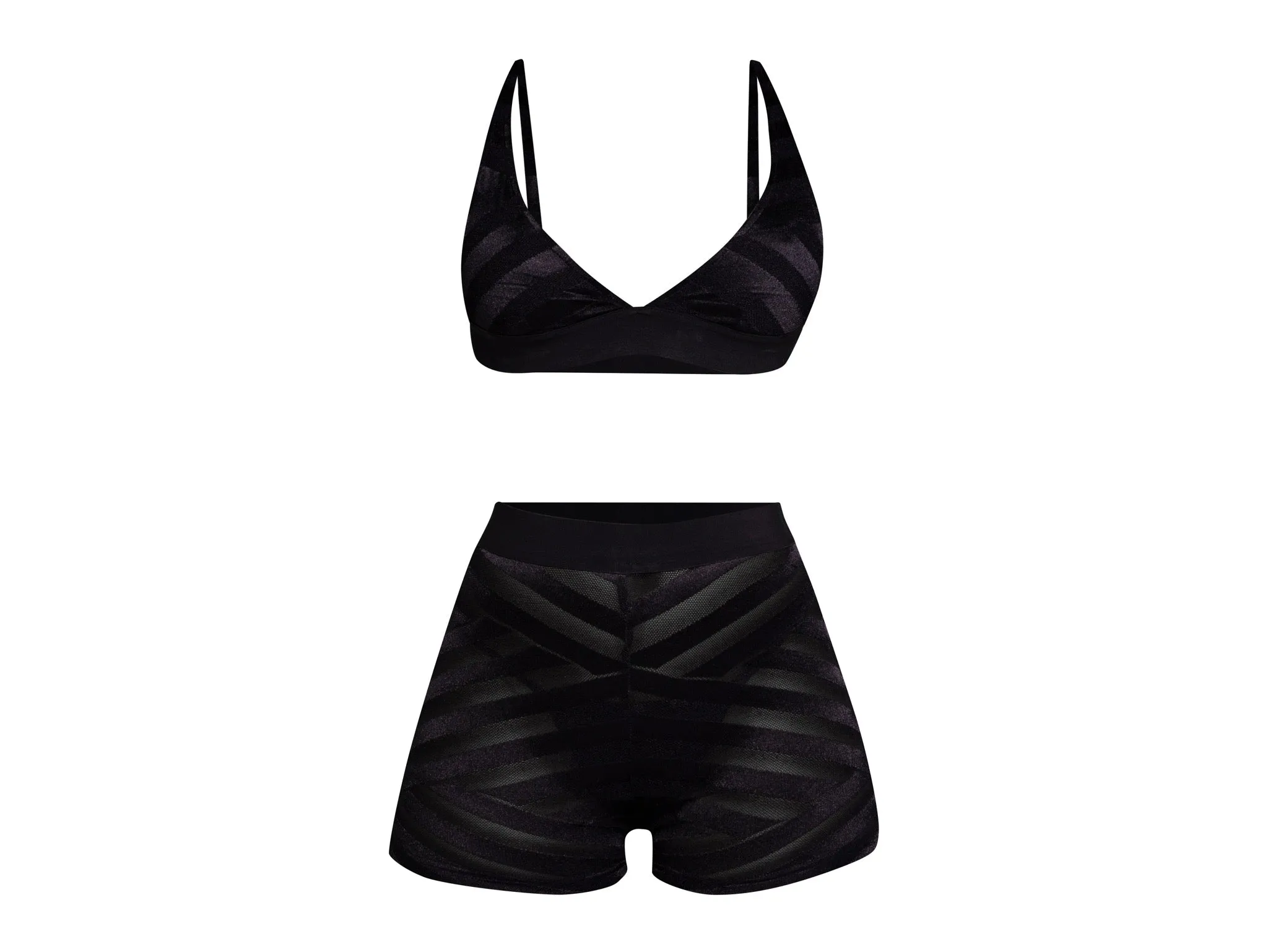 Miss Thang Black Mesh Bra and Panties sold by Shane Justin product image thumbnail 3