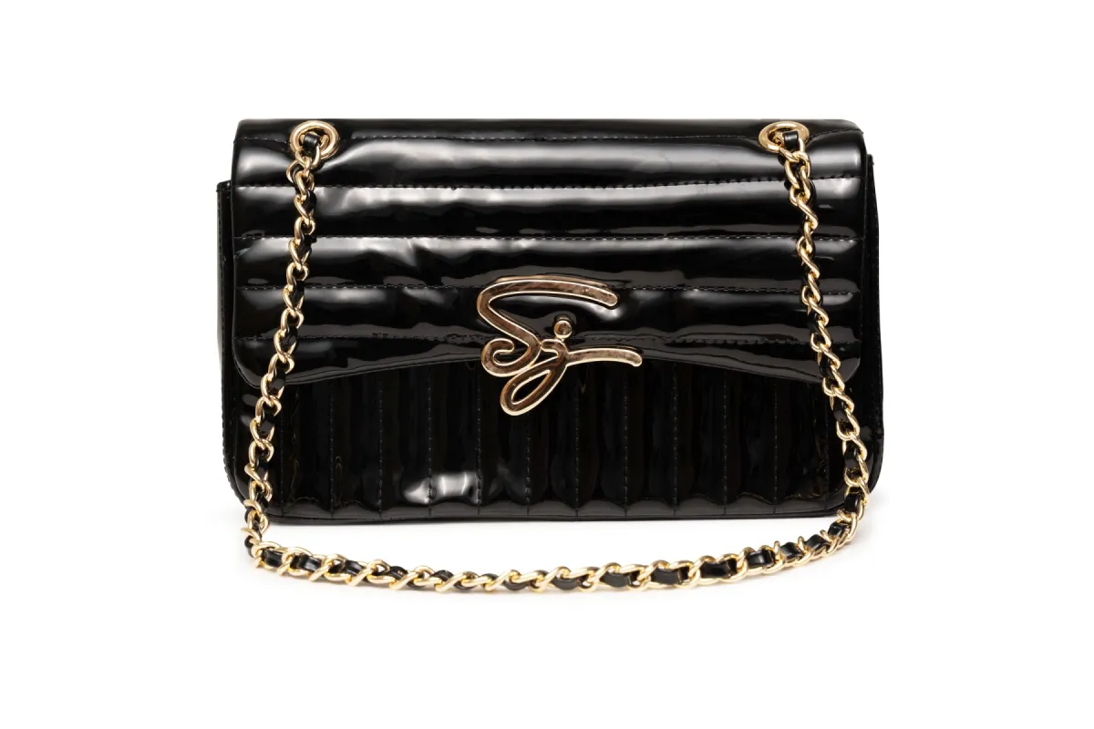 SJ Puff Purse Black sold by Shane Justin