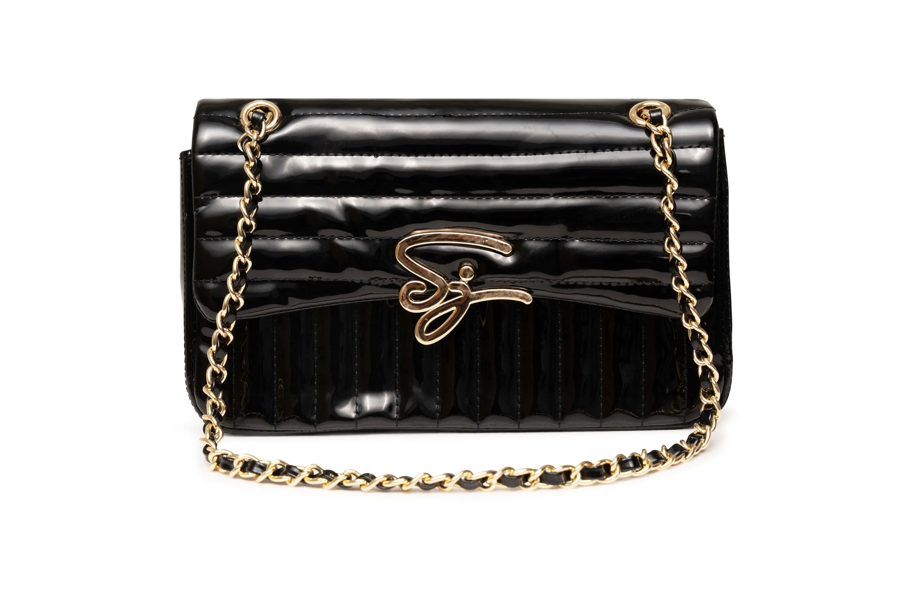 SJ Puff Purse Black sold by Shane Justin