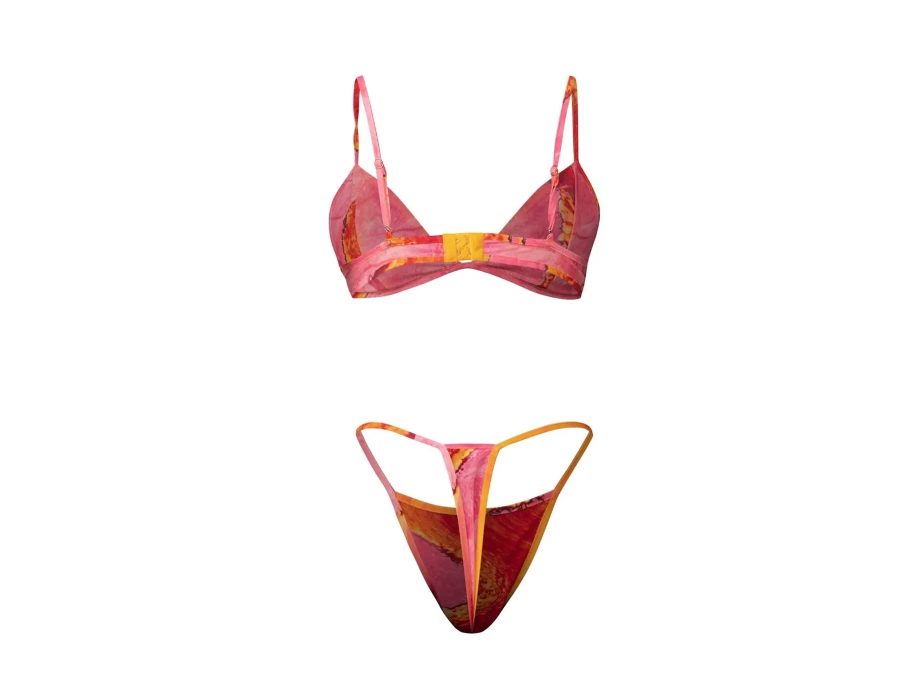 Lava Girl Pink Bra and Panties Set sold by Shane Justin product image thumbnail 2