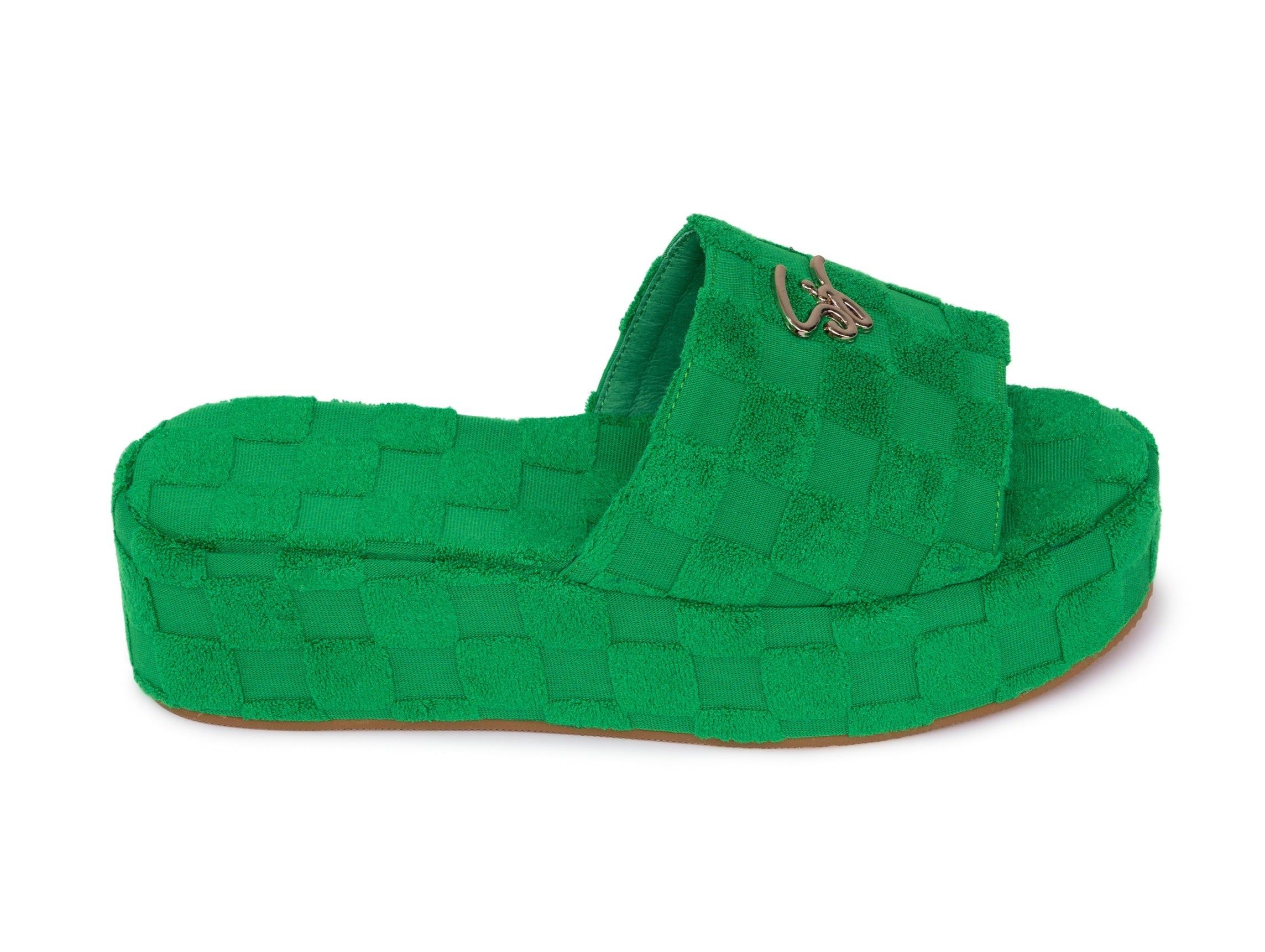Towelette Platform Slides Green sold by Shane Justin product image thumbnail 2