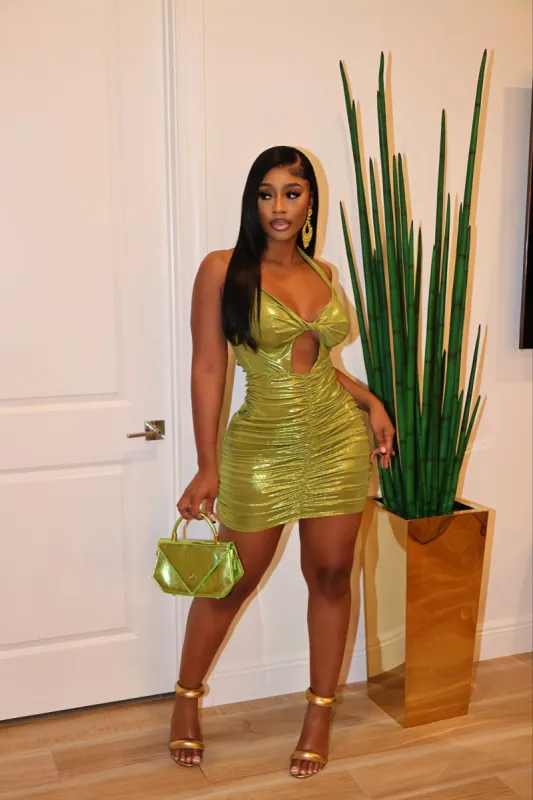 Sexy Metal Dress Green sold by Shane Justin