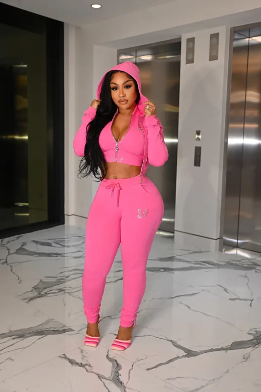 Triple Threat Jacket Pink sold by Shane Justin