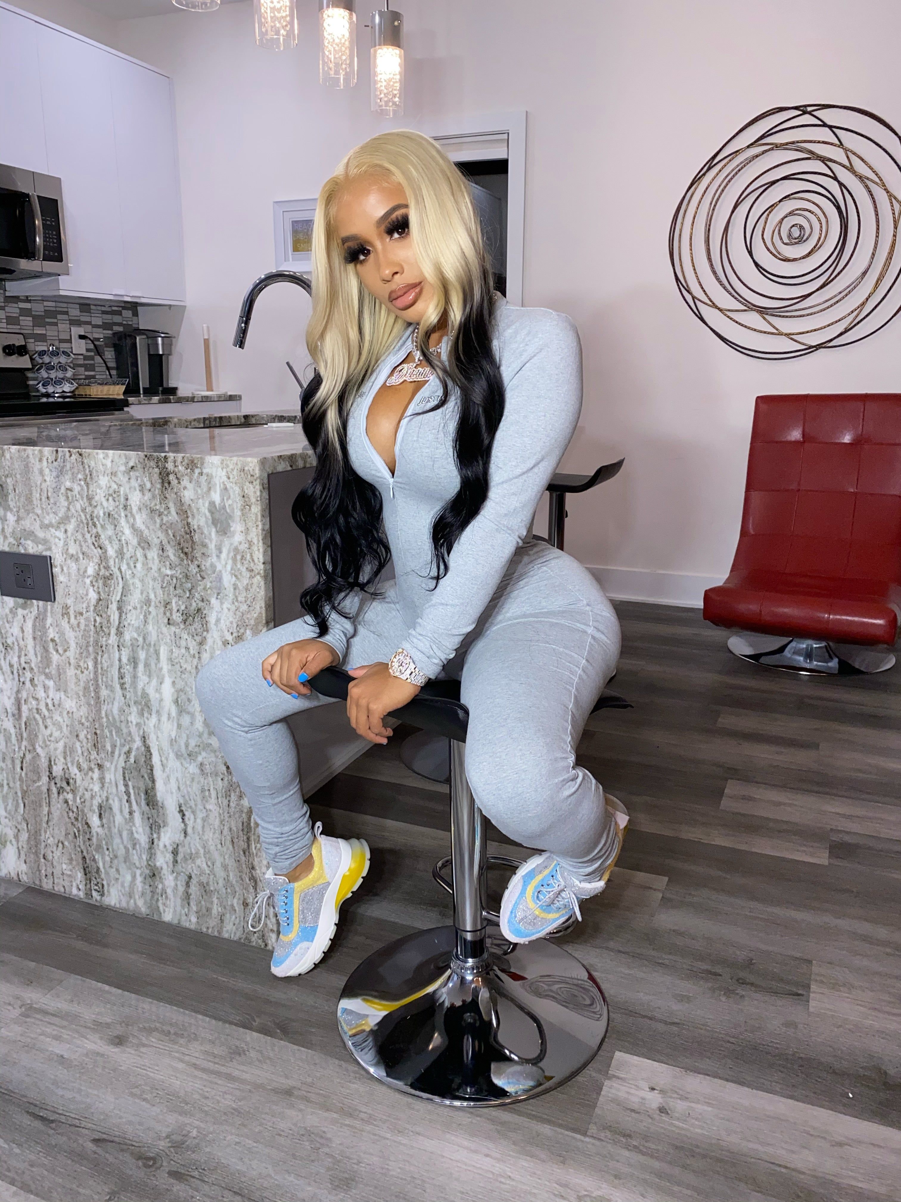 Basic Jumpsuit Grey sold by Shane Justin product image thumbnail 2