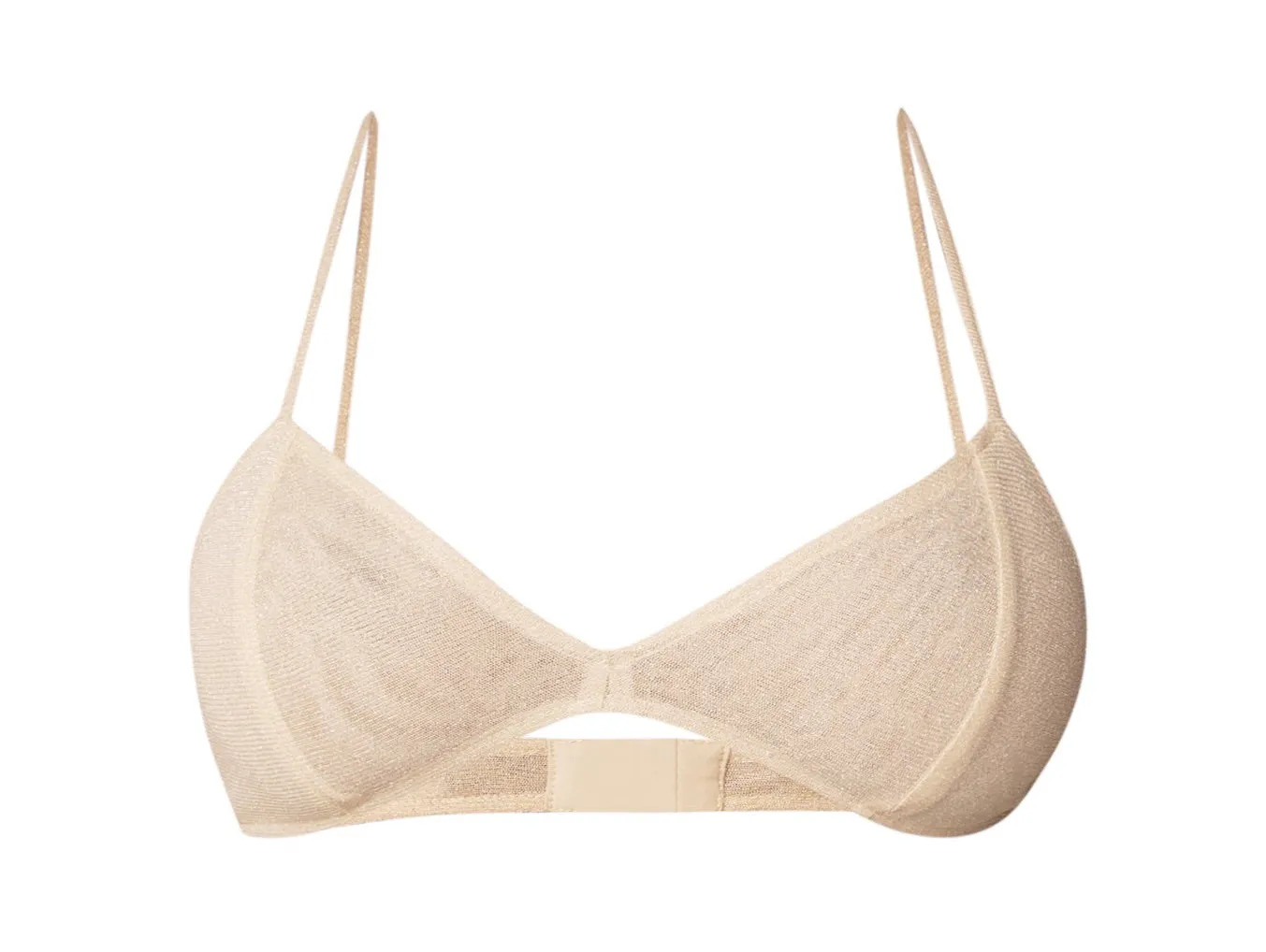 Satiny Bra Nude sold by Shane Justin product image thumbnail 3