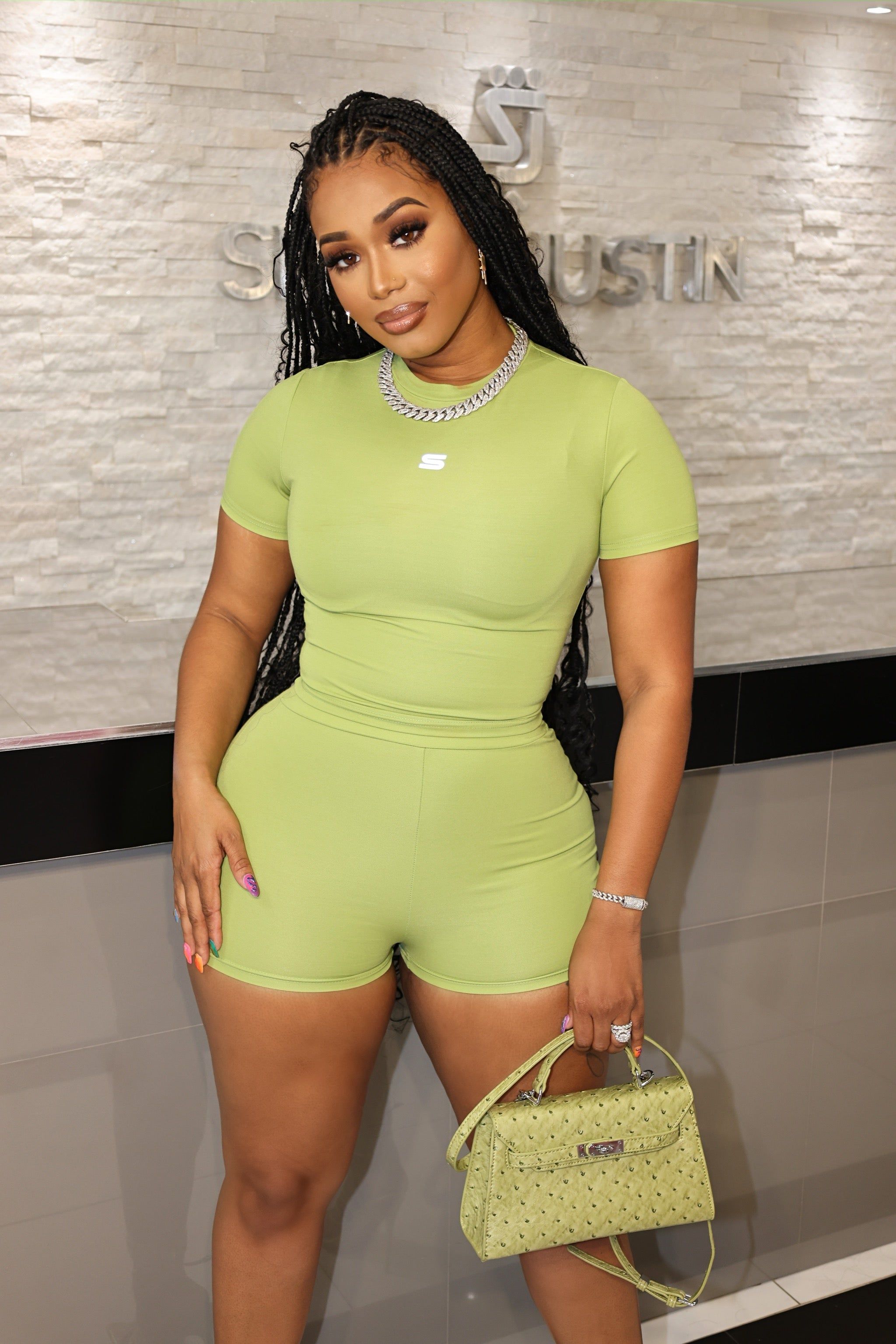 REX Short Set Green sold by Shane Justin product image thumbnail 4