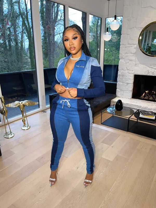 Six Rings Denim Jacket Blue sold by Shane Justin