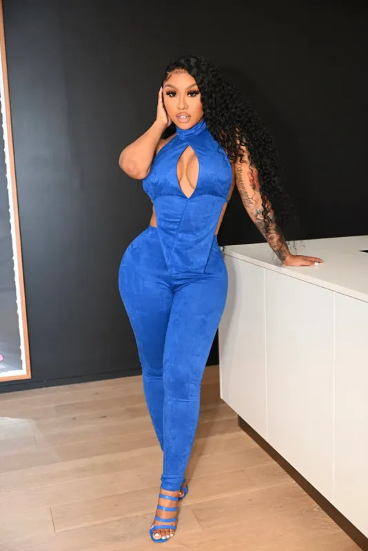 Soft Touch Pants Blue sold by Shane Justin