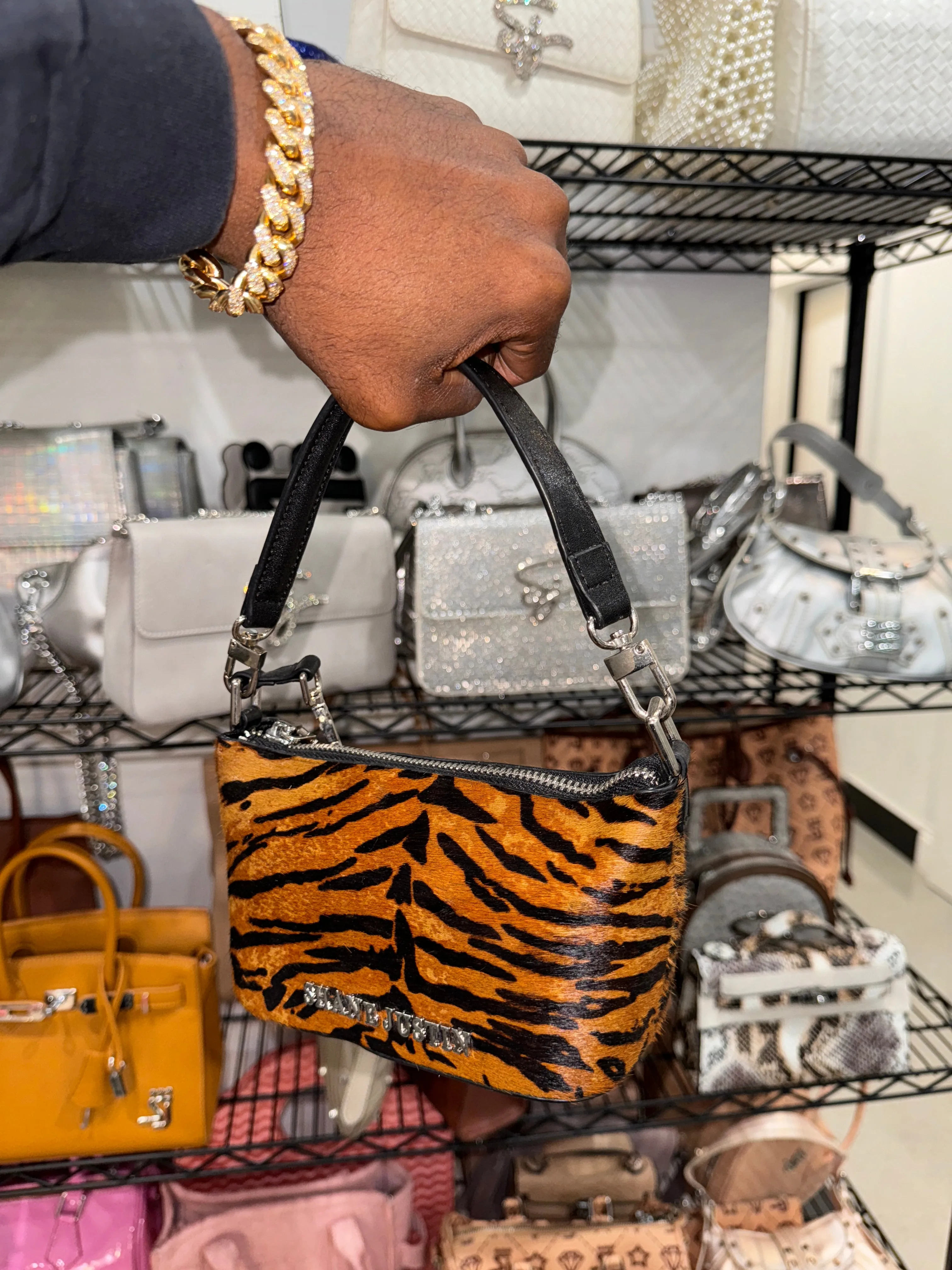 Exotic pony hair Purse 1 of 1 sold by Shane Justin product image thumbnail 3