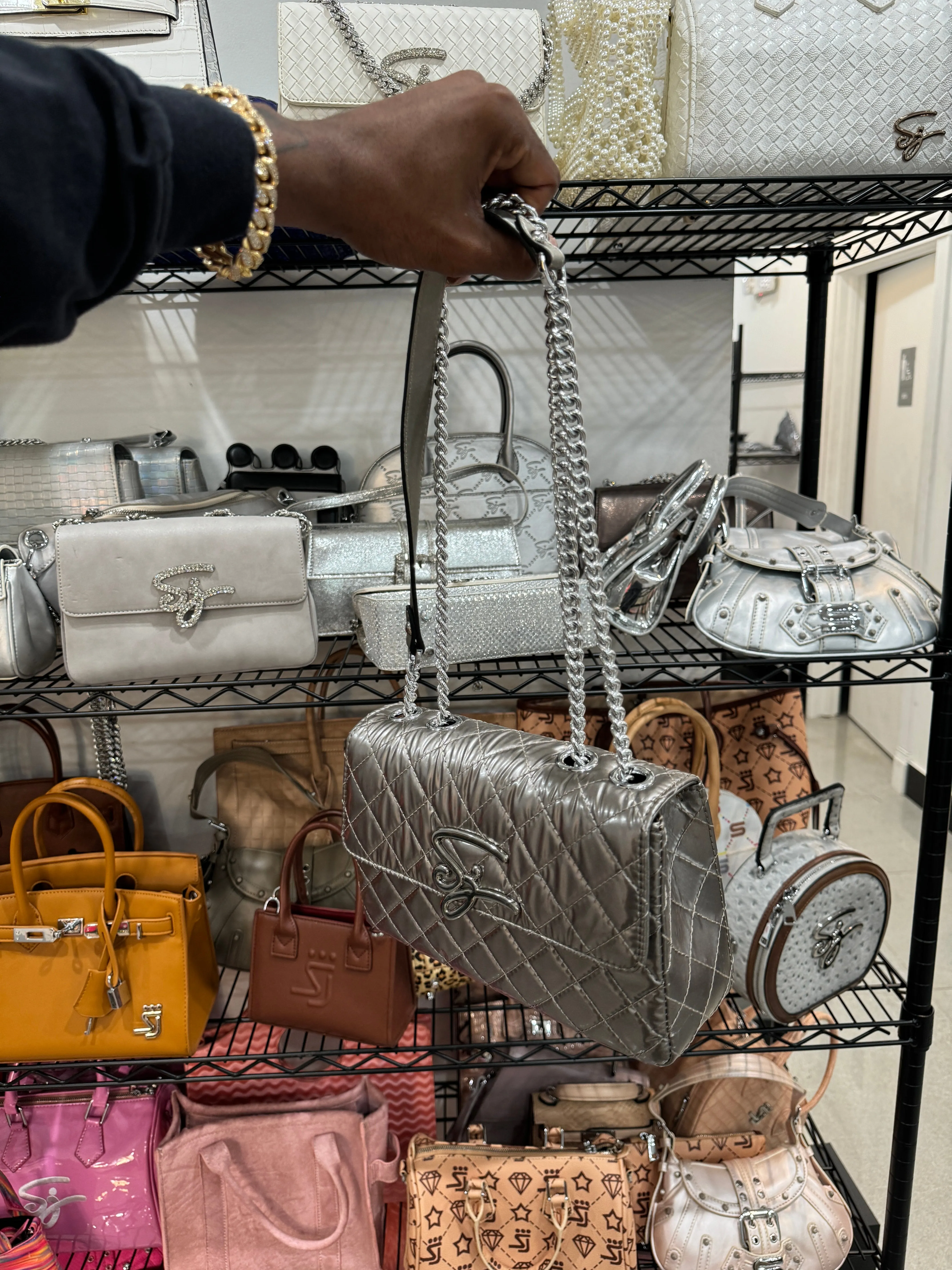 Gun Metal Purse 1 of 1 sold by Shane Justin product image thumbnail 3