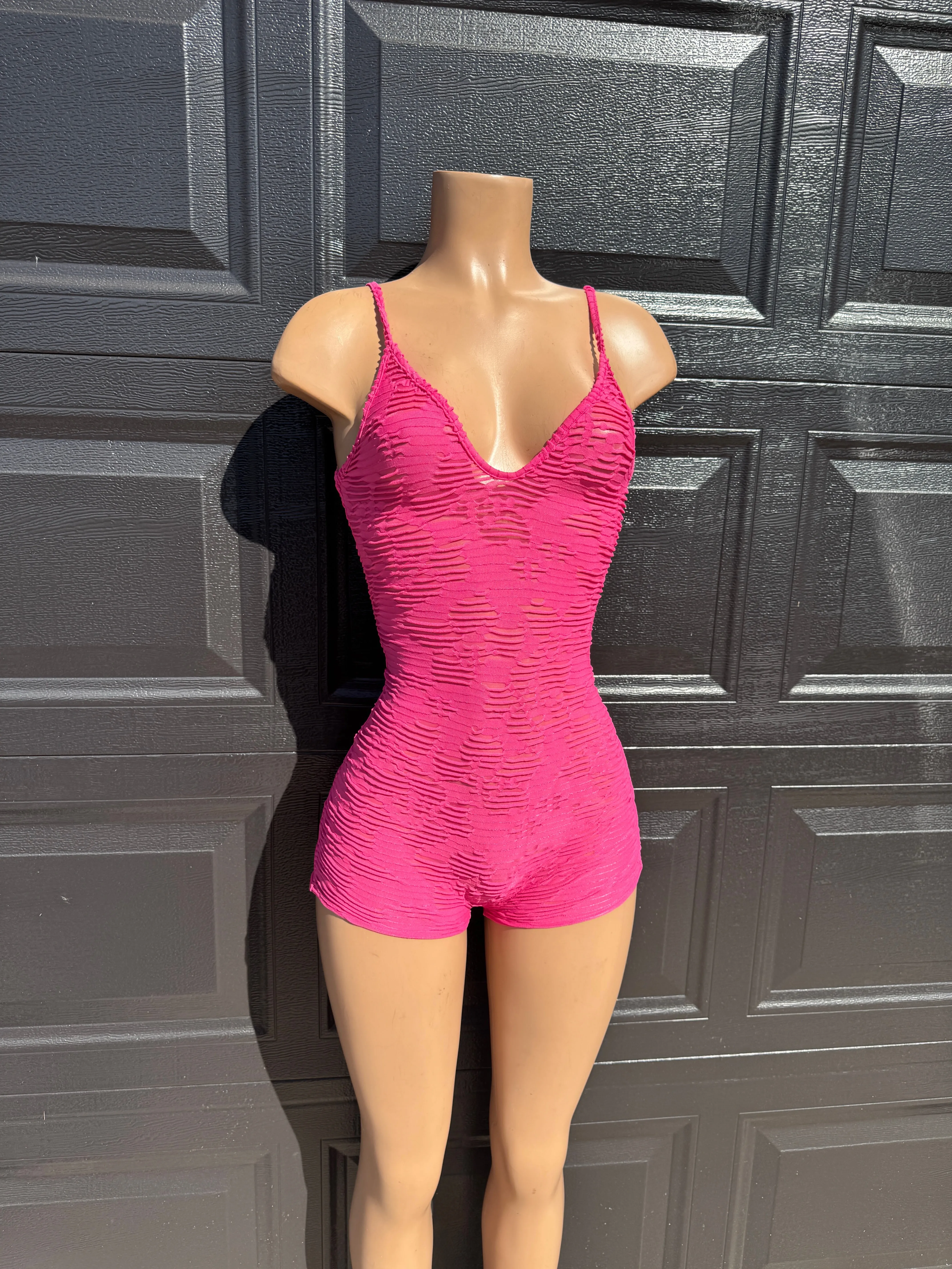 Flex Romper Hot Pink sold by Shane Justin