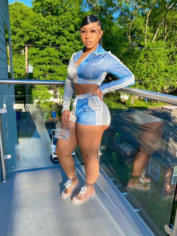 Deuces Blue Silver Jacket sold by Shane Justin